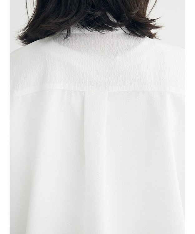 Green Parks ゆったりサッカーシャツ Off White