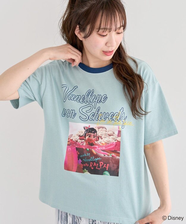 Green Parks シュガーラッシュ　／　フォト半袖ＴＥＥ Mint