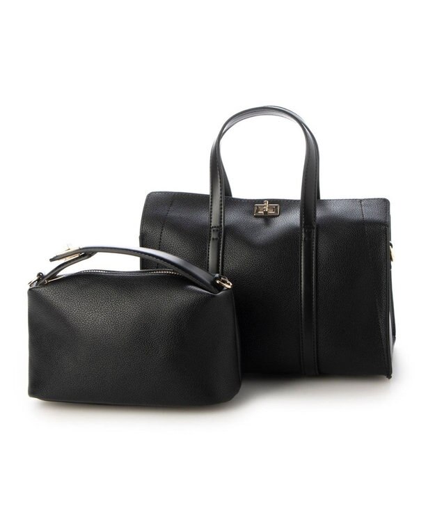 カシュカシュ ワンハンドルバッグ付きトップひねりトート 01-00-80520 レディース OKMIX カシュカシュ cachecache ⁄ ワンハンドルバッグ付きトップひねりトート