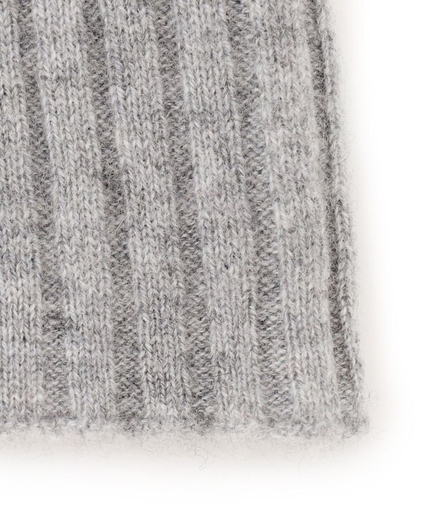 23区 【見上愛さん着用/洗える】ピュアカシミヤ 2WAY スヌード ライトグレー系