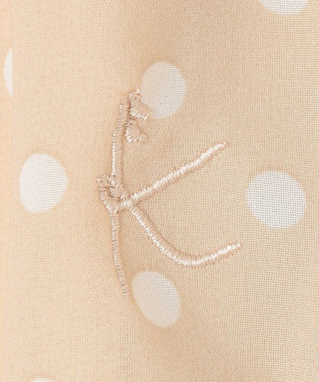 組曲 KIDS 【150-160㎝】アメリドット ワンピース ベージュ