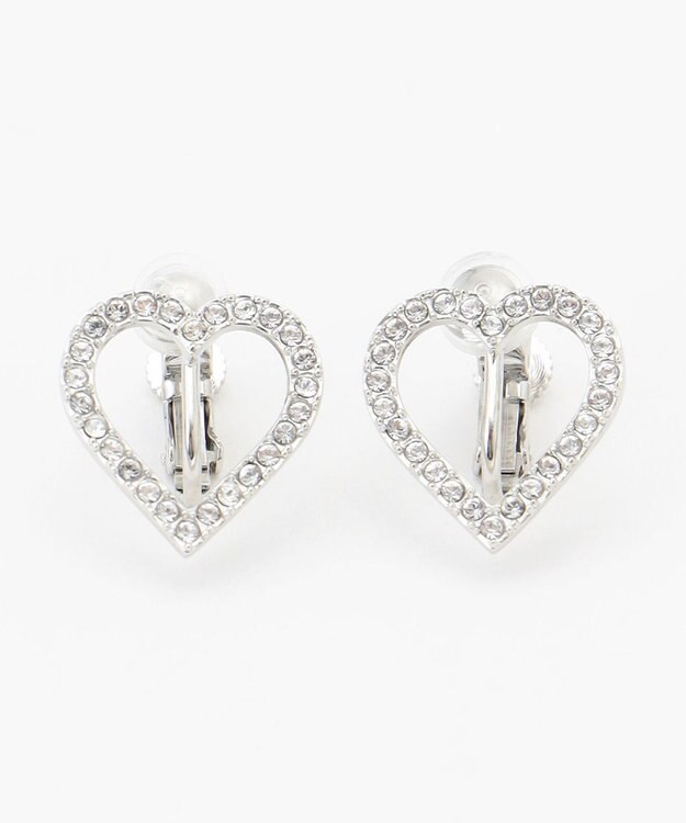TOCCA WISH IN HEART EARRINGS イヤリング シルバー系