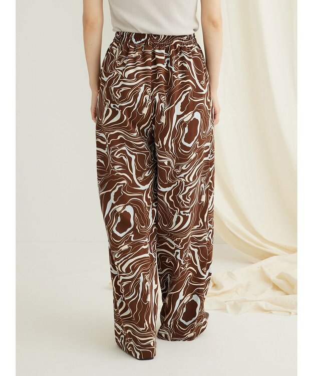 CRAFT STANDARD BOUTIQUE アソートプリント　柄イージーパンツ E