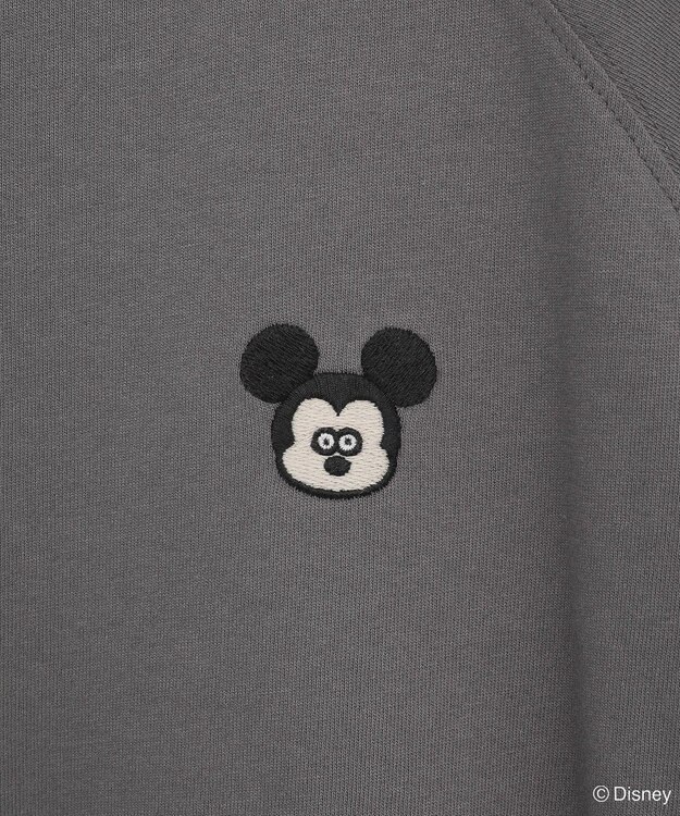 Green Parks Ｍｉｃｋｅｙ　ｆｒｉｅｎｄ　／　ワンポイントＢＩＧＴＥＥ Charcoal Gray