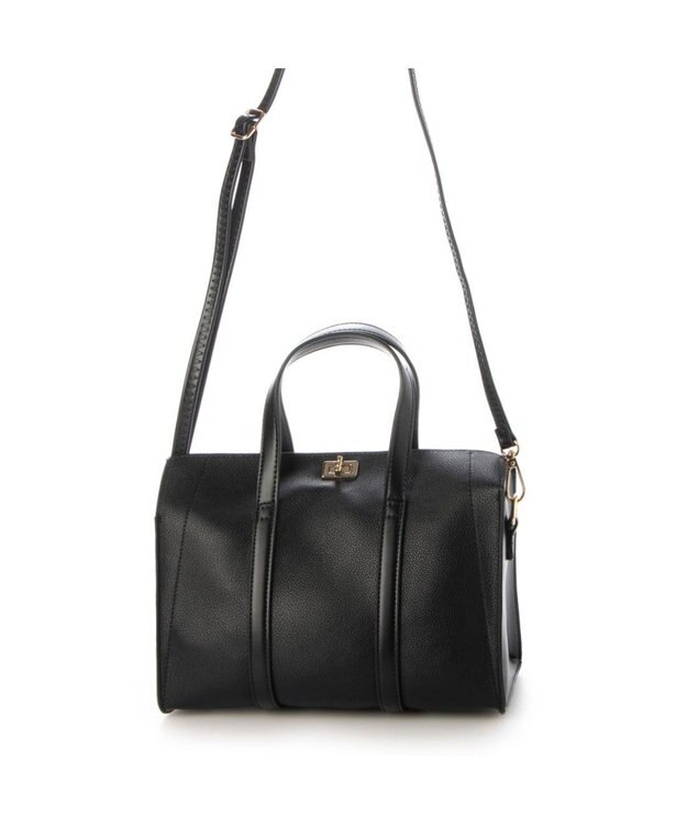 UNBILLION カシュカシュ cachecache / ワンハンドルバッグ付きトップひねりトート ブラック