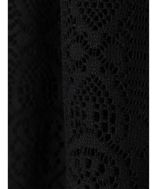 Green Parks ＳＥＴ２点レースワンピース×インナー Black