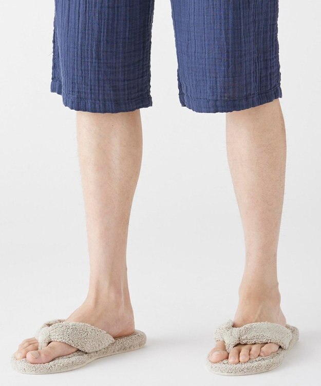 UCHINO クレープガーゼ甚平　　　 ネイビー