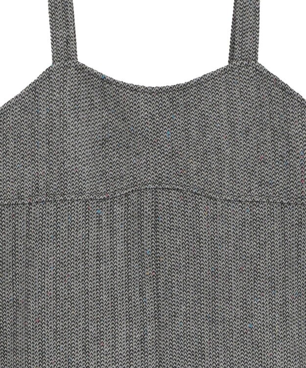 Green Parks ■ＥＳＣＡＲ　ポップコーンツイードオールインワン Black