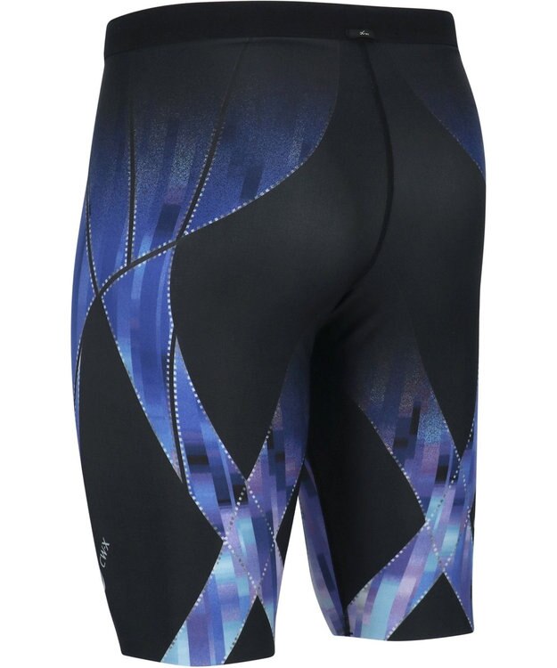 CW-X 【MEN】 CW-X メンズ スポーツタイツ ハーフ(ひざ上丈) 下半身サポート(股関節・腰・おしり・ふともも) マラソン 球技 HZO695 /ワコール サックス