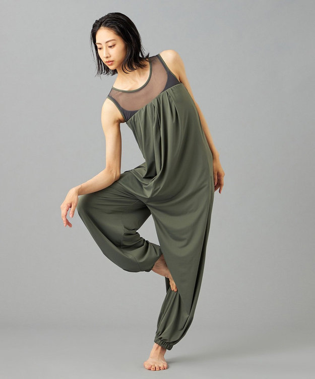 チャコット　オールインワン Chacott BALANCE メッシュコンビオールインワン / Chacott