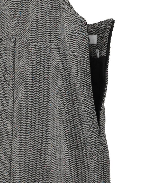 Green Parks ■ＥＳＣＡＲ　ポップコーンツイードオールインワン Black