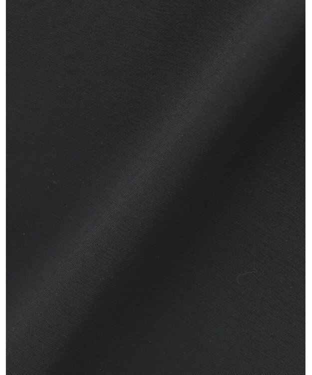 ICB 【洗える】コットンコンプレッシャー ナロースカート ブラック系