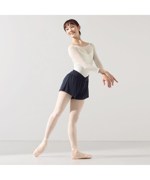 Chacott ショートパンツ ネイビー