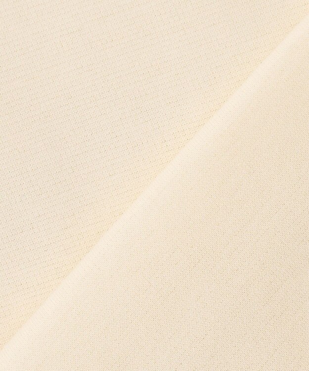 uncrave ダブルフェイスジャージー ボリュームスリーブカットソー エクリュ