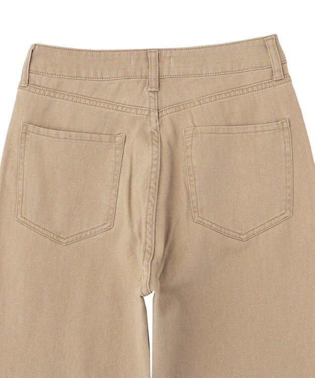 AMERICAN HOLIC ルーズストレートカラーデニムパンツ Beige