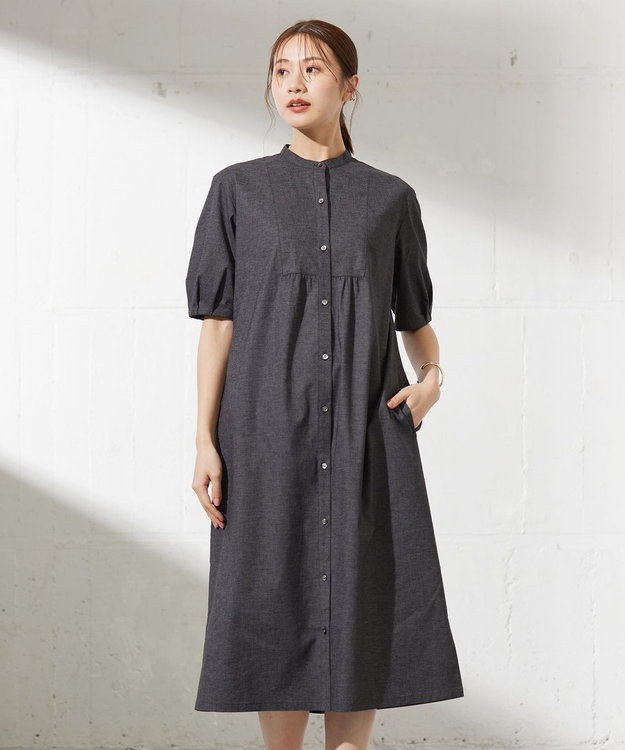 【洗える】麻ポリエステルストレッチ ワンピース / J.PRESS LADIES S | ファッション通販 【公式通販】オンワード・クローゼット