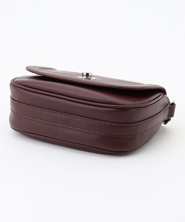 ICB 【CLASSY.1月号掲載】クラシックラウンドショルダー バーガンディ系