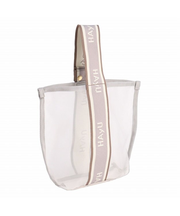 ACE BAGS & LUGGAGE HAyU × ace.  フォールディング 折り畳みトートバッグ 猫柄 30L 17862 ベージュ柄