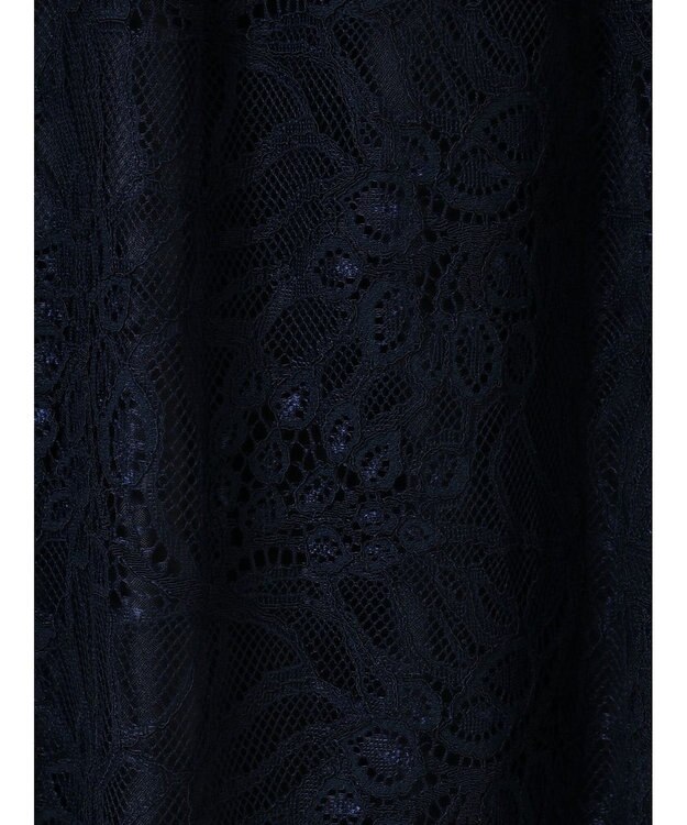 earth music&ecology ＳＥＴ２点　シースルーブラウス付きキャミワンピース Navy