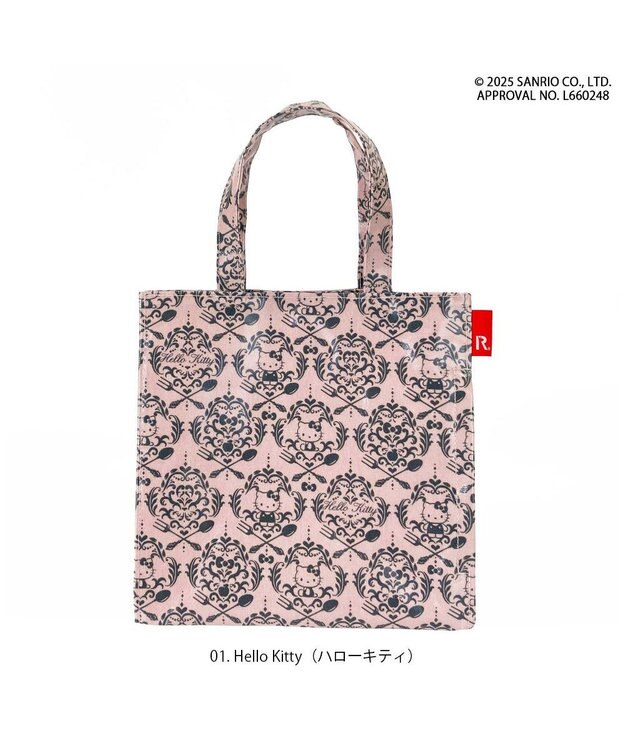 ROOTOTE 8492【サンリオ】IP.スクエア.ラミネート.サンリオキャラクターズ-A 01：ハローキティ