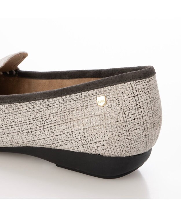 ing <ing>リラックスモカシンシューズ ホワイトコンビ