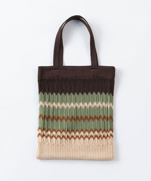 TRICOTE 【サステナブル】enトートバッグ 87BROWN