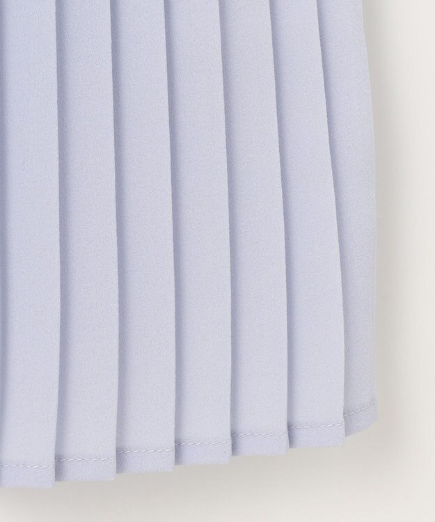 SHARE PARK LADIES プリーツジョーゼットブラウス ライラック系