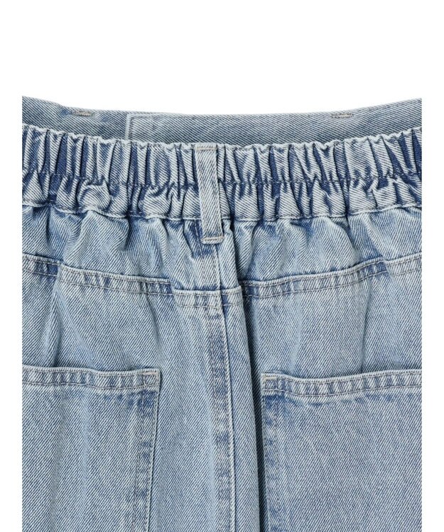 Green Parks ・ＥＬＥＮＣＡＲＥ　ＤＵＥ　デニムロングスカート Light Indigo