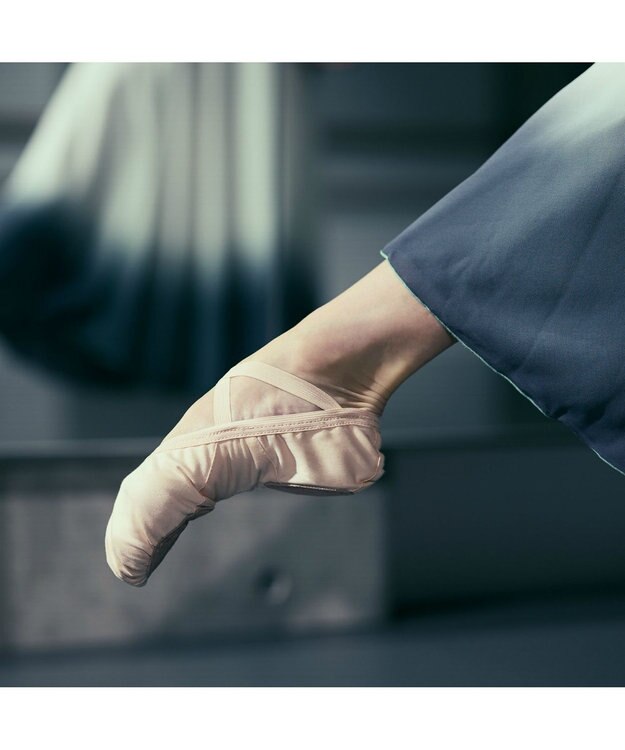 Chacott ストレッチスプリットバレエシューズ ヨーロピアンピンク