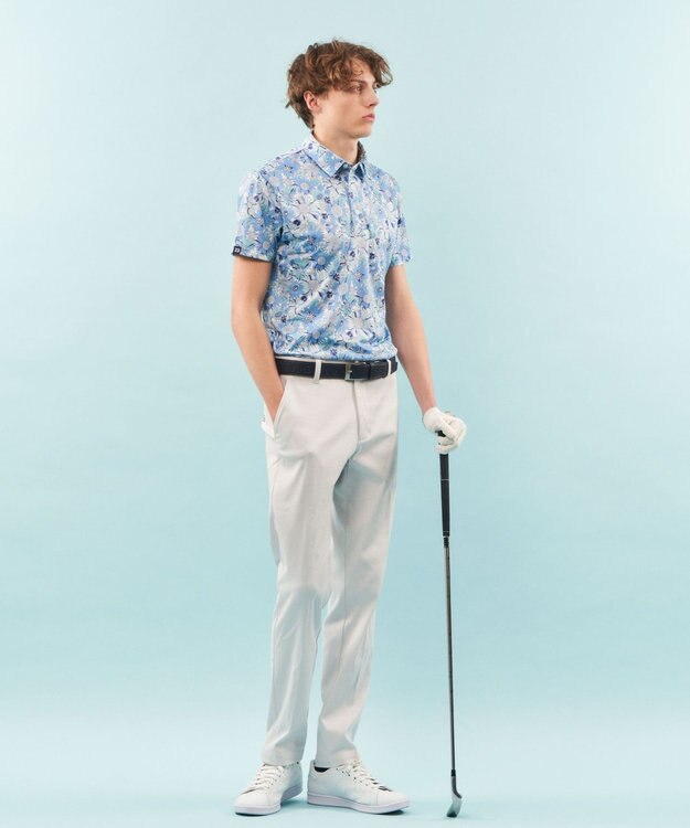 23区GOLF 【MEN】【ストレッチ】ハイパワーストレッチ ベーシックパンツ ライトグレー系