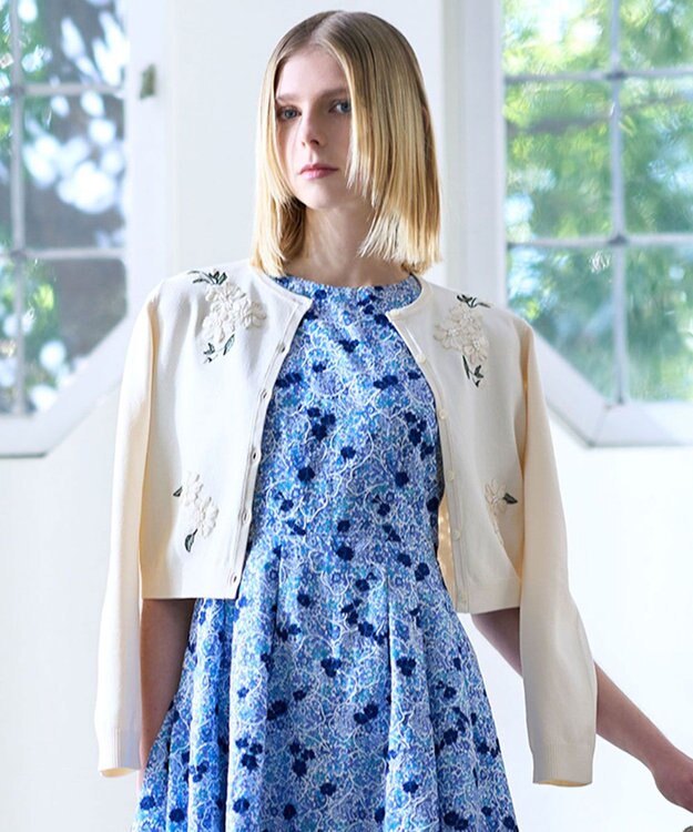 TOCCA 【洗える！】DAFFODIL カーディガン アイボリー系