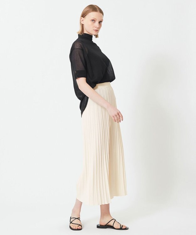 BEIGE， YUZU / ニットトップス Black