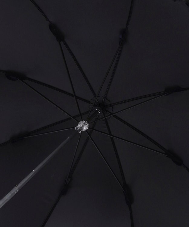 MOONBAT 【WEB限定】POLO RALPH LAUREN（ポロ ラルフローレン）晴雨兼用日傘 長傘 ワンポイントベア刺繍 フリル 一級遮光 遮熱 UV ディープブルー