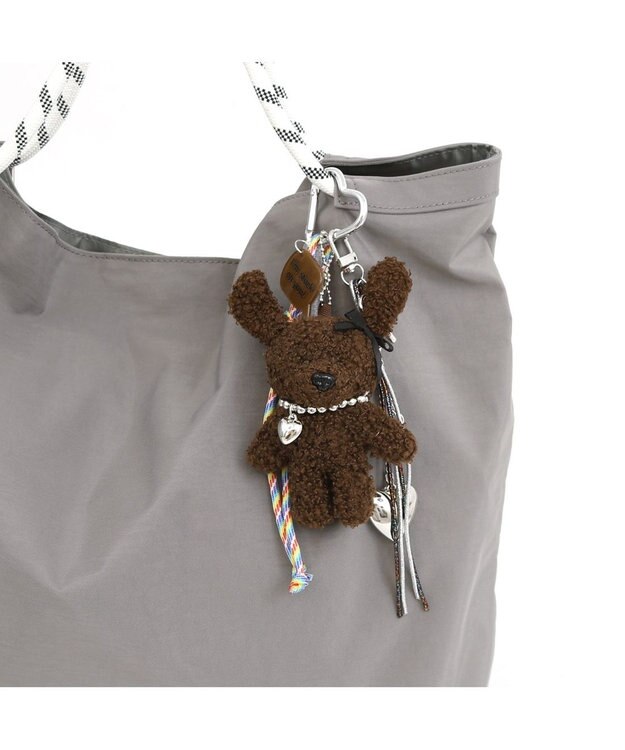 UNBILLION カシュカシュ cachecache / クマハートカラビナチャーム ブラウン