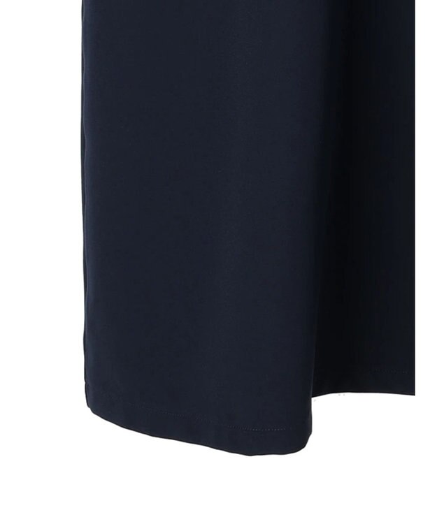 Green Parks 洗える袖レースワンピース Navy