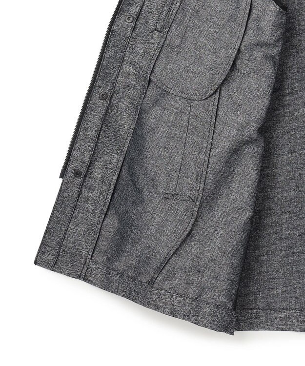 JOSEPH HOMME 新素材【4WAY】ライトラスターシャンブレー　ダウンコート グレー系