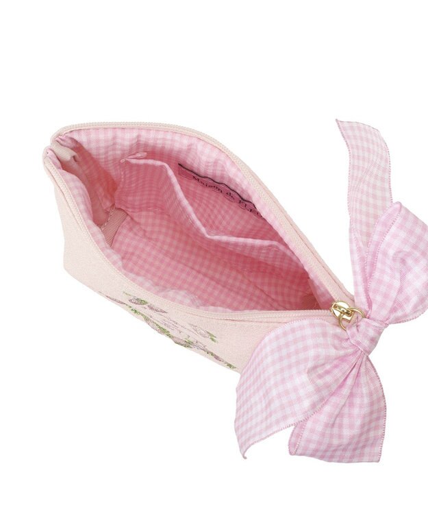 Maison de FLEUR いちごポーチ Pink