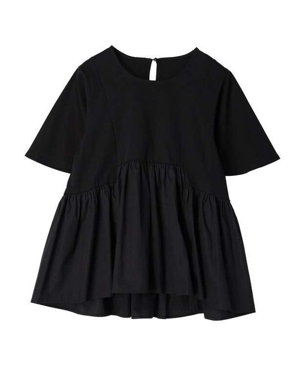 Green Parks ・ＥＬＥＮＣＡＲＥ　ＤＵＥイソザイキリカエプルオーバー Black