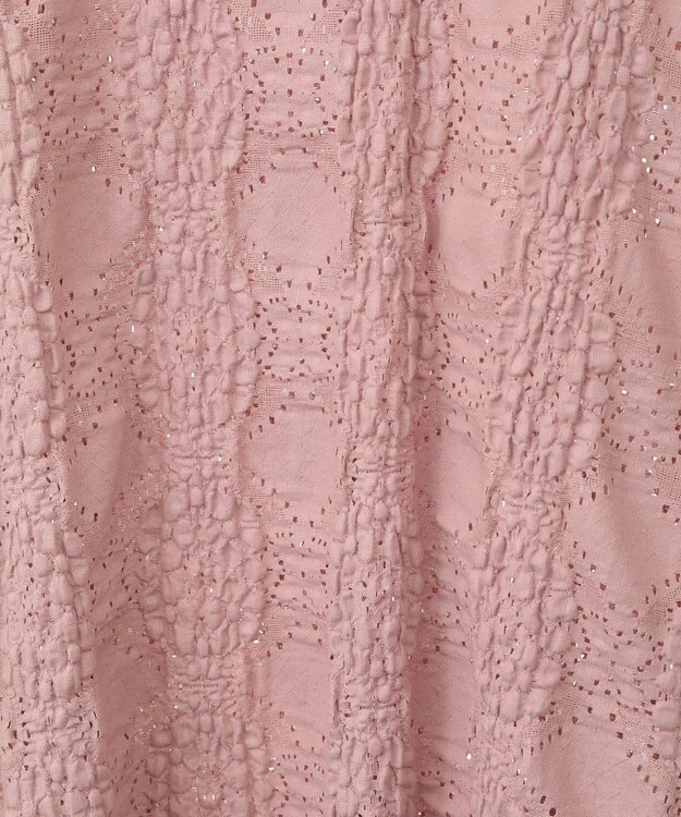 Green Parks ・ＳＵＧＡＲ　ＳＰＯＯＮ　シャーリングカットレースＴＥＥ Pink