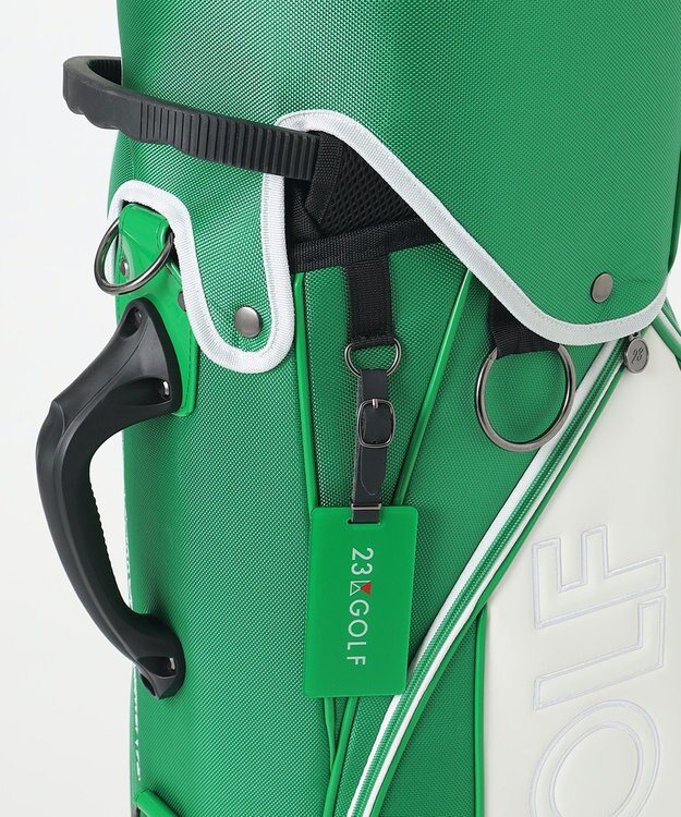 23区GOLF 【UNISEX】軽量化を実現したキャディバッグ　持ち運びの多い練習にも最適 グリーン系