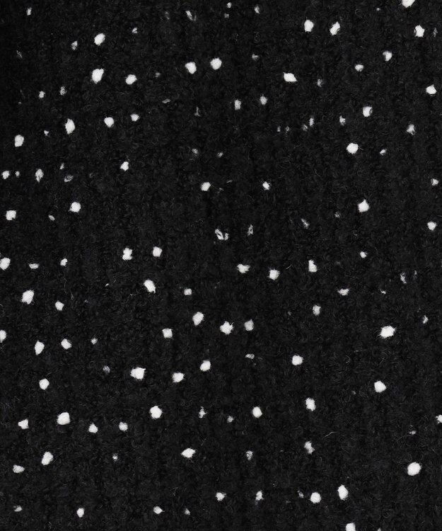 組曲 【組曲×setsuko sagittaire】ツィードニットタックパンツ ブラック系