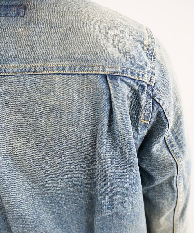 caqu modern jacket type 2nd. デニムジャケット USED WASH 3years