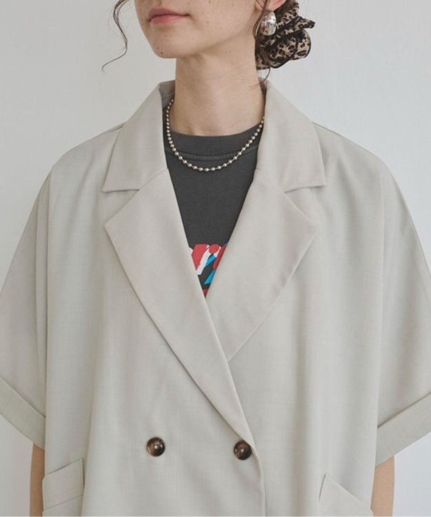 WEGO 【ANGIE VINTAGE】ハーフスリーブジャケット ホワイトその他