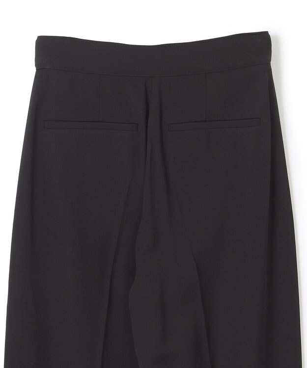 JOSEPH ドレーピーウールビスコース　トラウザーズ Black