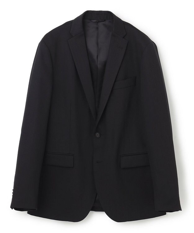 JOSEPH HOMME 【洗えるWOOLセットアップ】ウーステッドバラシャ　テーラードジャケット ブラック系