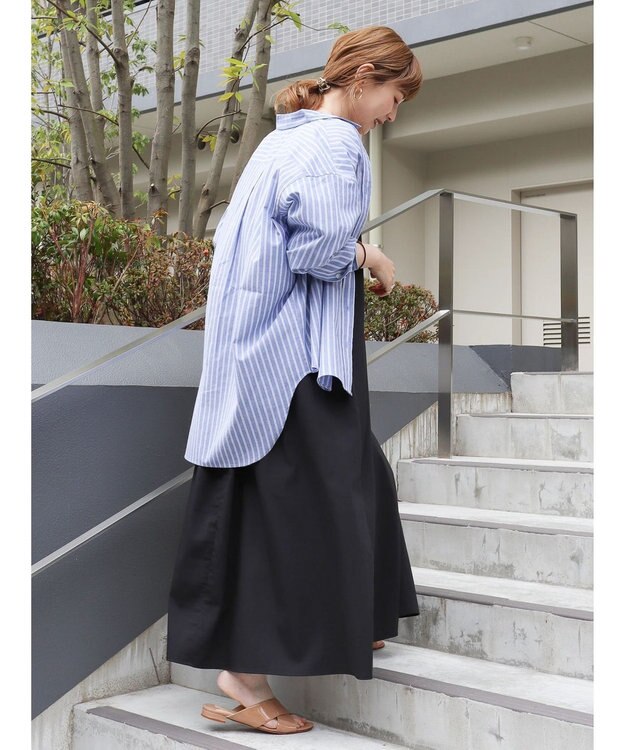 AMERICAN HOLIC ドロップショルダーＢＩＧシャツ／Ｂ．ＨＰＯＬＯＣＬＵＢ Blue