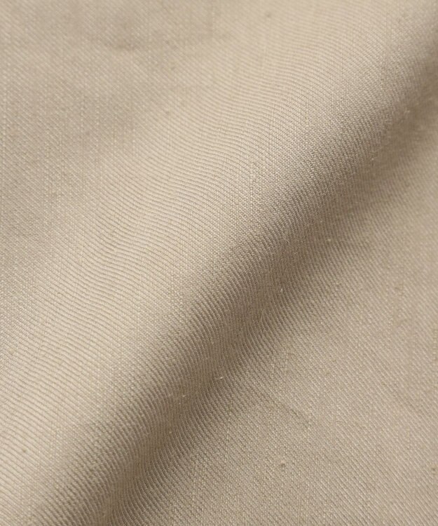 BEIGE， MICA / リネンブレンドノースリーブロングドレス  L.Taupe