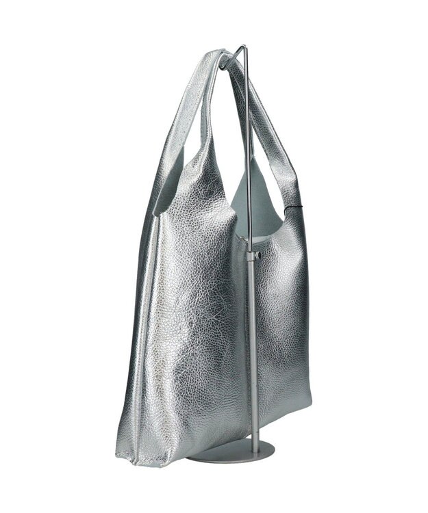 INTER-CHAUSSURES 【ANDREA CARDONE】カーブシルエットトート シルバー