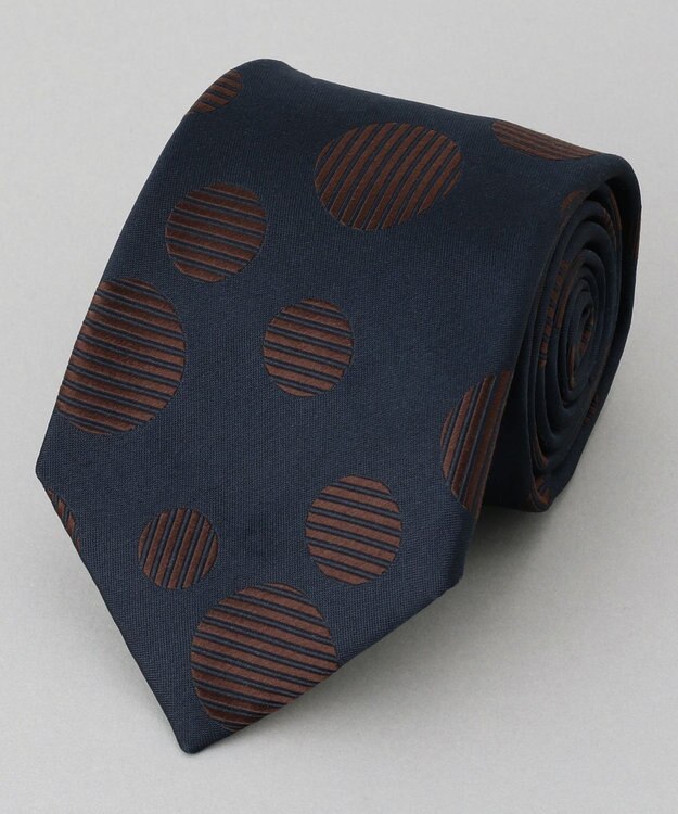 GOTAIRIKU GOTAIRIKU別注【日本製】シルク ネクタイ_小紋柄 ネイビー系8