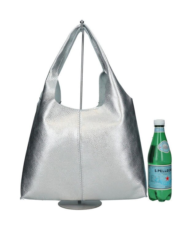 INTER-CHAUSSURES 【ANDREA CARDONE】カーブシルエットトート シルバー